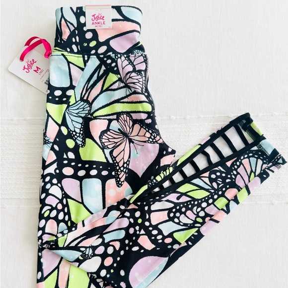 Other - Justice Butterfly Leggings